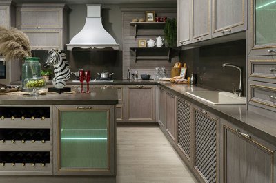 Cleaning and maintenance of quartz stone cabinet countertops